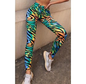 Lovely Casual Printed Multicolor Leggings